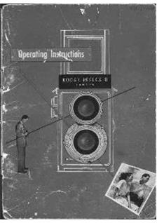 Kodak Reflex 2 manual. Camera Instructions.